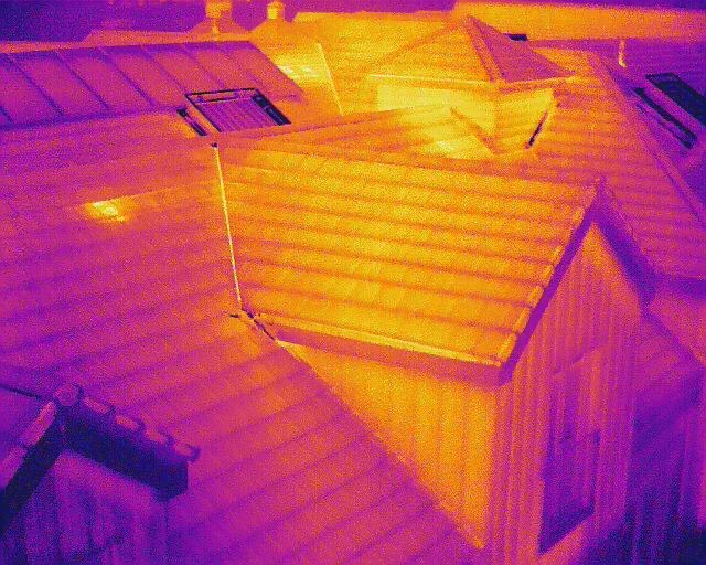 Thermal Imaging Roof Survey Image Eastbourne